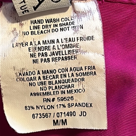 BECCA By Rebecca Virtue 2 Piece Metropolis Tankini Top & Bottom Size Medium - Picture 7 of 12